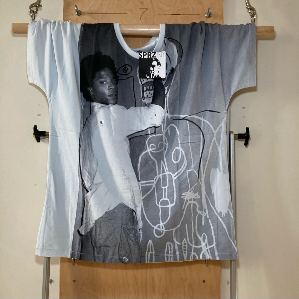 Uniqlo Basquiat collection tee wth full front graphic
